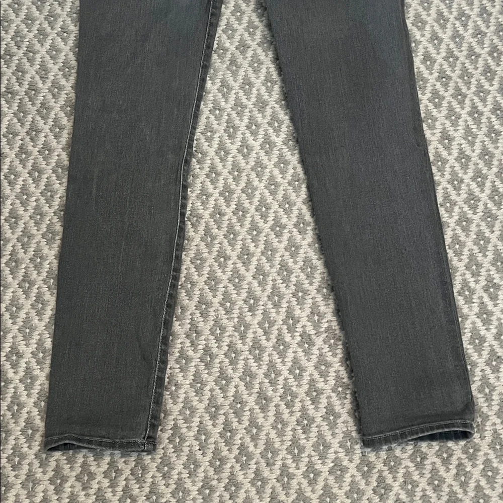MOTHER High Waisted Looker Jeans Supermoon Grey Gray
